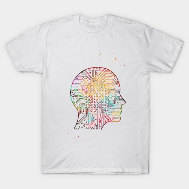 Artificial Intelligence T-Shirt by erzebeth